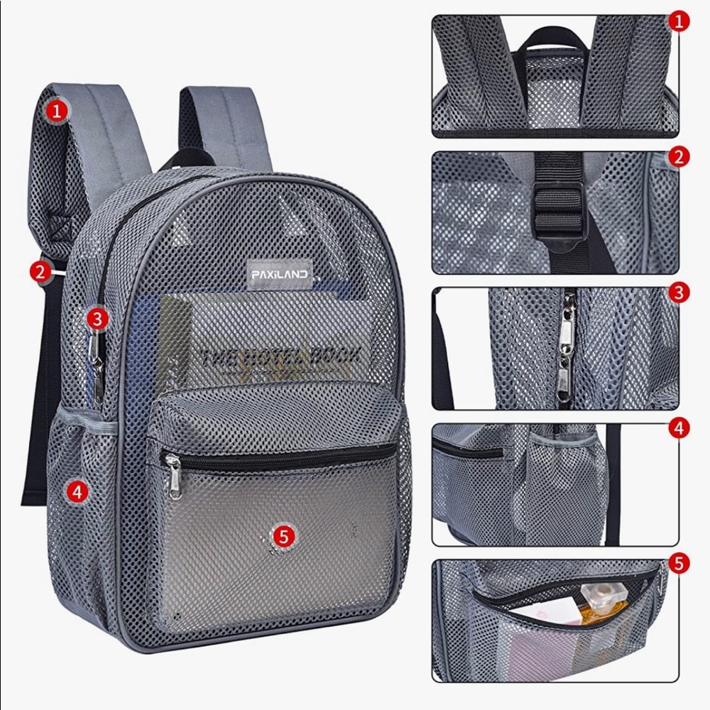 New Paxiland Mesh Backpack